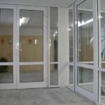 Алюминиевая дверь 800×2000 мм. GFTD10207