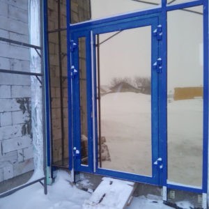 Алюминиевая дверь 800×2300 мм. GFTD49202